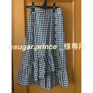 グレイル(GRL)の【sugar.prince_様専用】ギンガムチェックスカート(ひざ丈スカート)