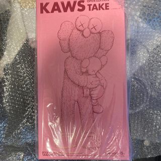 メディコムトイ(MEDICOM TOY)のkaws take pink medicomtoy ベアブリック(キャラクターグッズ)