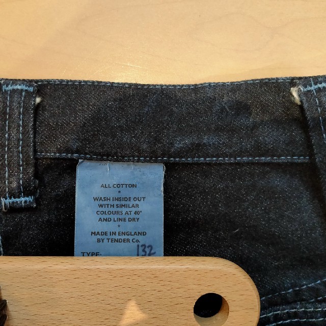 Levi's(リーバイス)の【TENDER複数出品】TENDER.CO 132 Woad Dye 美品 メンズのパンツ(デニム/ジーンズ)の商品写真