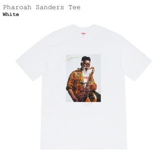 シュプリーム(Supreme)のPharoah Sanders Tee フォトT ホワイト M(Tシャツ/カットソー(半袖/袖なし))