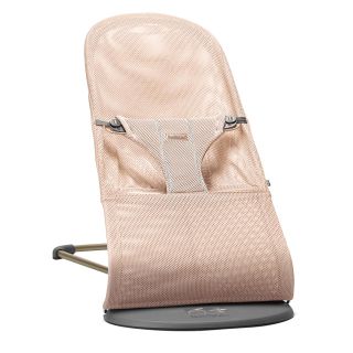 ベビービョルン(BABYBJORN)のベビービョルン  バウンサーメッシュピンク(ベビーベッド)