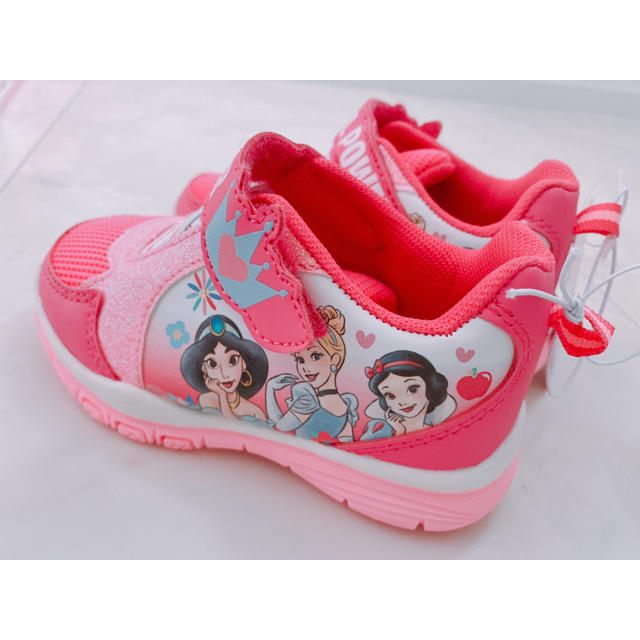 Disney(ディズニー)のプリンセス靴 15cm キッズ/ベビー/マタニティのキッズ靴/シューズ(15cm~)(スニーカー)の商品写真