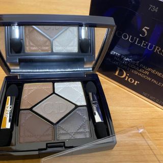 ディオール(Dior)のディオール アイシャドウ  サンク クルール  734 グレージュ(アイシャドウ)