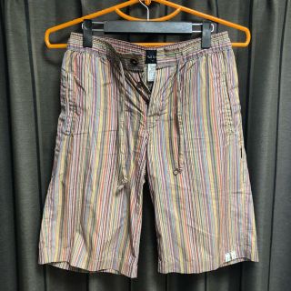 ポールスミス(Paul Smith)の【美品】Paul Smith ポールスミス マルチストライプ ショートパンツ M(ショートパンツ)