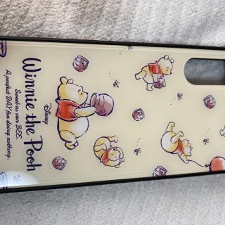 ディズニー(Disney)の！再値下げ！♡Disney♡くまのプーさんスマホカバー AQUOS SH-02M(Androidケース)