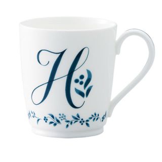 ノリタケ(Noritake)のノリタケ Noritake アルファベットマグ H(グラス/カップ)