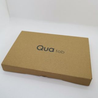 エーユー(au)のQua tab 01 京セラ KYT31SWA 白 新品未使用 au(タブレット)