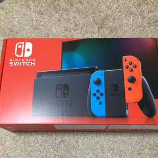 ニンテンドースイッチ(Nintendo Switch)のぴのきお様専用　任天堂スイッチ本体　ネオンブルー2台(家庭用ゲーム機本体)