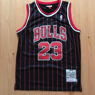 ミッチェルアンドネス(MITCHELL & NESS)のNBAユニフォーム　ジョーダン　ストライプ(バスケットボール)