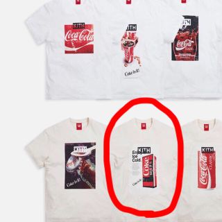 キース(KEITH)の新品　kith cocacola キス　コカコーラTシャツ(Tシャツ/カットソー(半袖/袖なし))