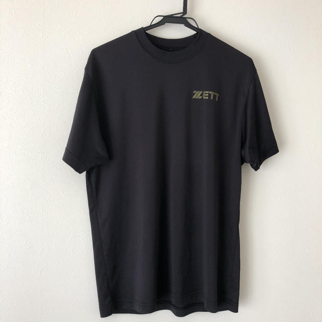 ZETT(ゼット)のZETT　ベースボール ウェア 原寸.com ポジションTシャツ センター　野球 スポーツ/アウトドアの野球(ウェア)の商品写真