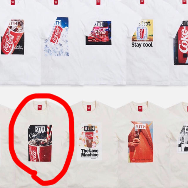 KEITH(キース)のKith Coca-Cola プリントTシャツ メンズのトップス(Tシャツ/カットソー(半袖/袖なし))の商品写真