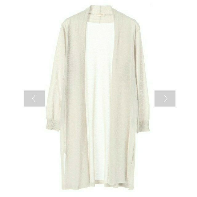 chocol raffine robe(ショコラフィネローブ)の◎chocol raffine robeUVカット ロングニットカーデ レディースのトップス(カーディガン)の商品写真