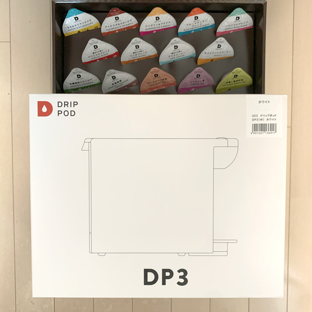 【新品未開封】UCC  DRIP POD ドリップポッド ホワイト DP3