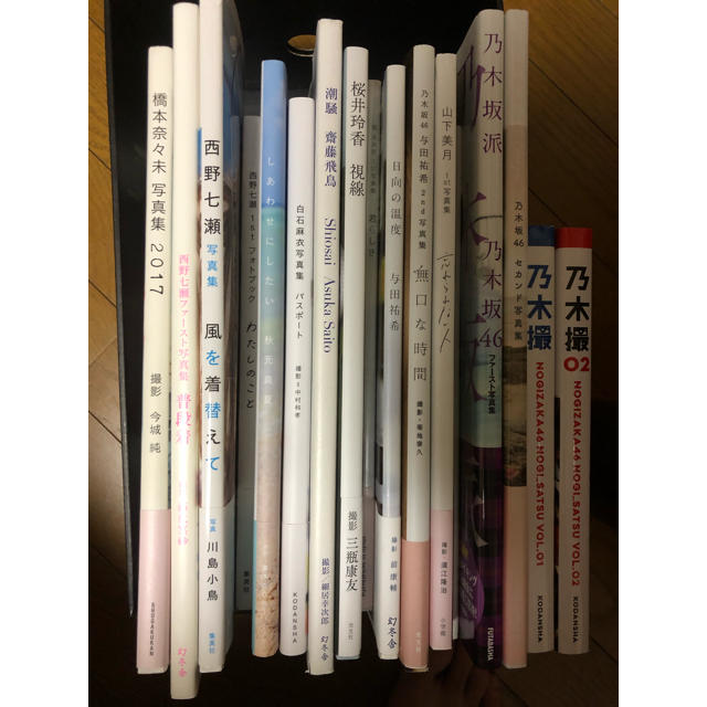 乃木坂46(ノギザカフォーティーシックス)の乃木坂46 写真集　まとめ売り エンタメ/ホビーの雑誌(音楽/芸能)の商品写真