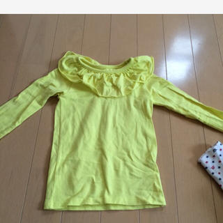 韓国子供服 フリフリ(Tシャツ/カットソー)