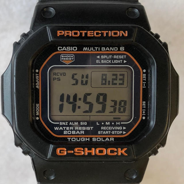 CASIO G-SHOCK GW-5610R 電波ソーラー 人気のオレンジ