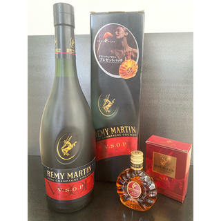 REMY MARTIN VSOP・XOミニチュアボトル付き　レミーマルタン(ブランデー)