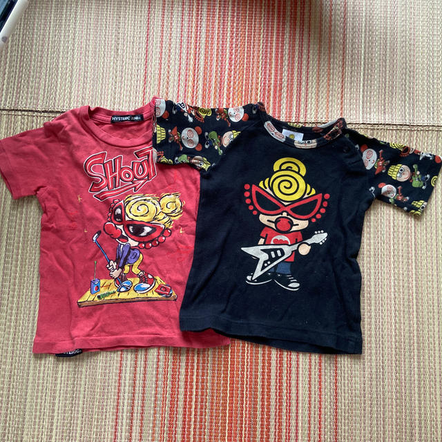 HYSTERIC MINI(ヒステリックミニ)のヒステリックミニ2点セットTシャツ　80 キッズ/ベビー/マタニティのベビー服(~85cm)(Ｔシャツ)の商品写真