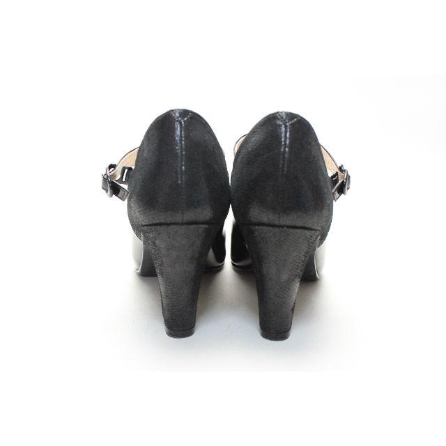 Pitti(ピッティ)のPitti 本革ストラップパンプス(22ｃｍ2E)超美品 レディースの靴/シューズ(ハイヒール/パンプス)の商品写真
