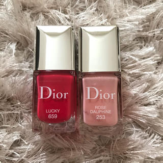ディオール(Dior)のDior ヴェルニ　ピンク系　2本セット(マニキュア)