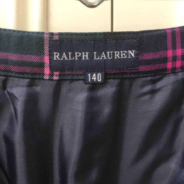 POLO RALPH LAUREN(ポロラルフローレン)の【再値下げ！】ラルフローレン プリーツスカート キッズ/ベビー/マタニティのキッズ服女の子用(90cm~)(スカート)の商品写真