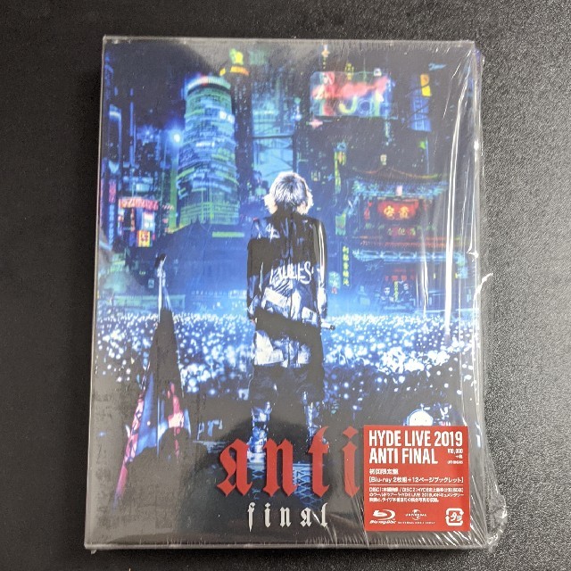 HYDE　LIVE　2019　ANTI　FINAL（初回限定盤） Blu-rayエンタメホビー