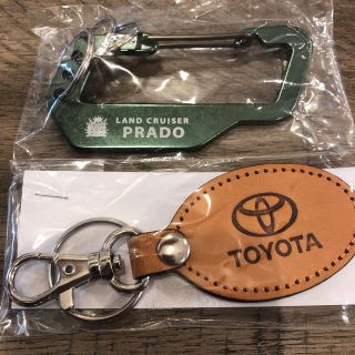 トヨタ(トヨタ)のTOYOTA   PRADO  純正キーホルダー(キーホルダー)