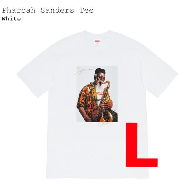 Supreme Pharoah Sanders Tee White Large