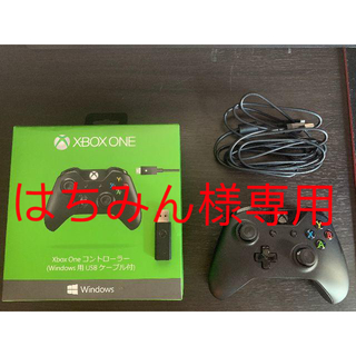 XBOX Oneワイヤレスコントローラーとワイヤレスアダプターセット(PC周辺機器)