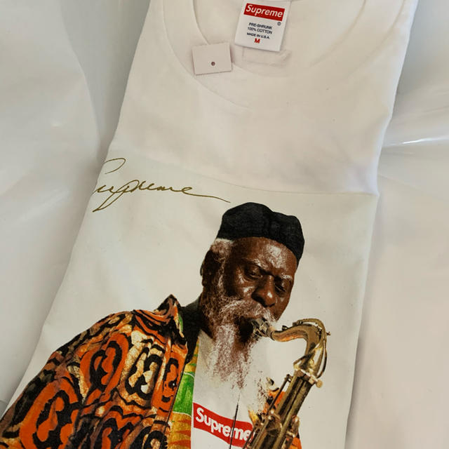 Supreme(シュプリーム)のsupreme pharoah sanders tee 白 M メンズのトップス(Tシャツ/カットソー(半袖/袖なし))の商品写真