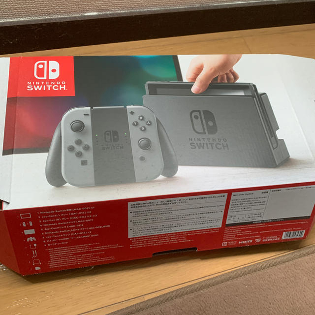 家庭用ゲーム機本体Switch 本体全部着いてます スマブラ付き