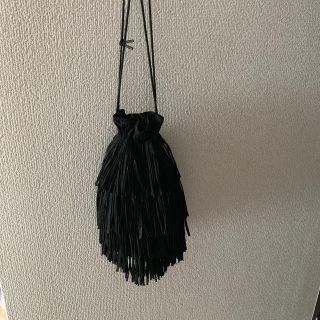 美品✨PLEATS PLEASE 巾着 バッグ ポーチ　イッセイミヤケ