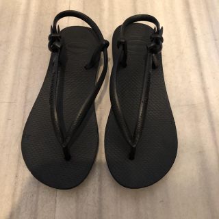 ハワイアナス(havaianas)のハワイアナス　ブラック　レディース  サンダル(ビーチサンダル)