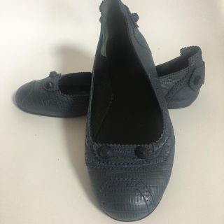 バレンシアガ(Balenciaga)のバレンシアガ　シューズ　バックモチーフ　37(バレエシューズ)