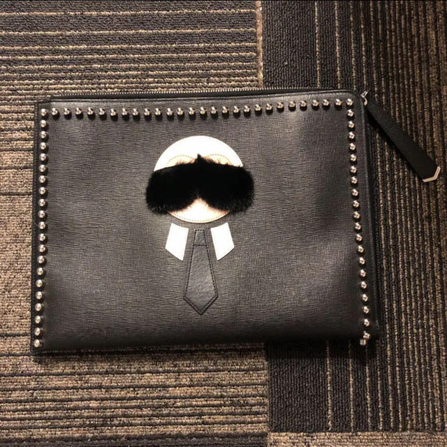 FENDI ラガーフェルド クラッチバック | www.jarussi.com.br