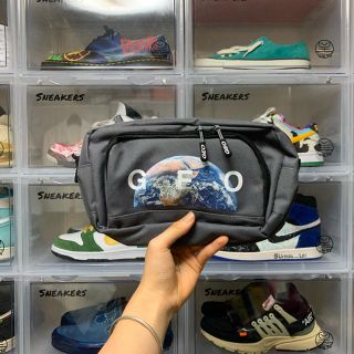 オフホワイト(OFF-WHITE)のGEO ウエストバック　新品未使用(ウエストポーチ)