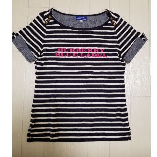 バーバリーブルーレーベル(BURBERRY BLUE LABEL)の【週末限定値下げ】BURBERRY BLUE LABEL 美品　カットソー(カットソー(半袖/袖なし))