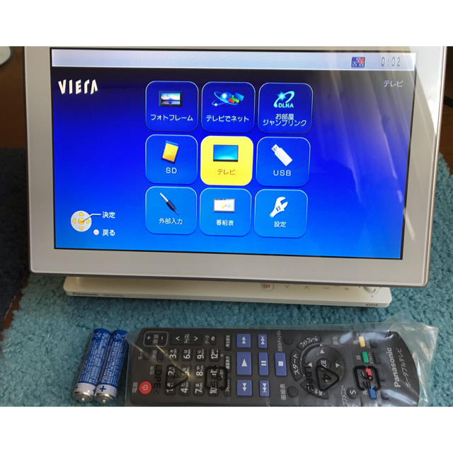 新品未使用】ポータブル地上デジタルTV パナソニックDMP-HV150 新品未使用】ポータブル地上デジタルTV パナソニックDMP-HV150