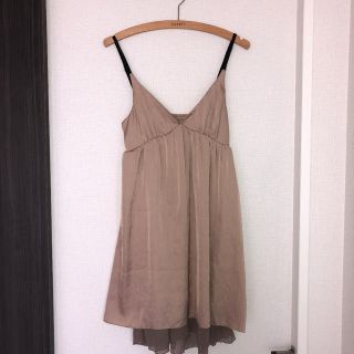 ダブルクローゼット(w closet)のキャミソールワンピース(ミニワンピース)