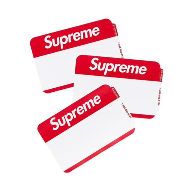 Supreme Playing Cards＆ Badge Stickers