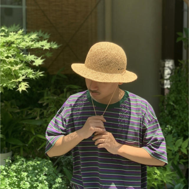 NOROLL DETOURS RAFFIA HAT Lサイズ NO ROLL