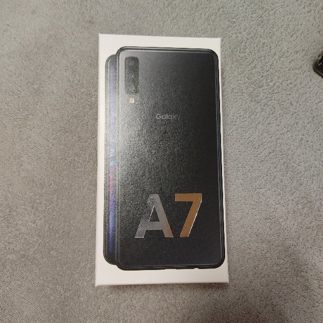 Galaxy A7 ブラック 新品未開封