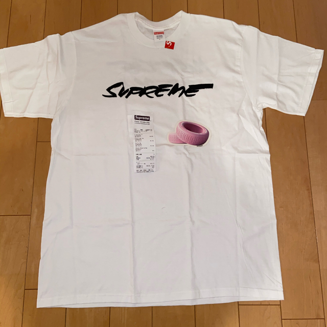 Supreme(シュプリーム)のSupreme Futura Logo Tee white Lサイズ メンズのトップス(Tシャツ/カットソー(半袖/袖なし))の商品写真