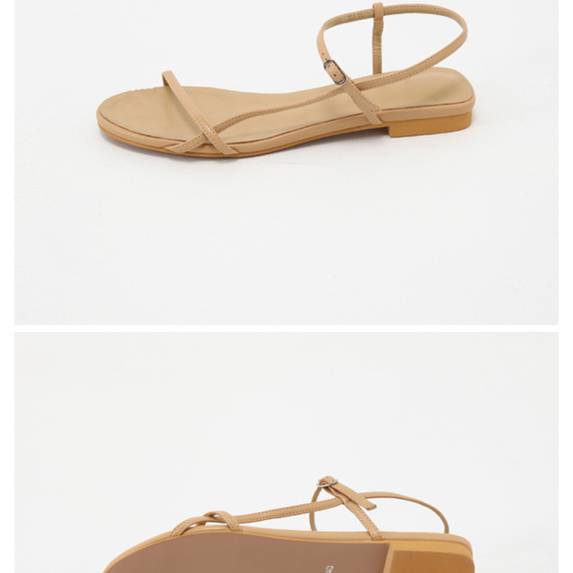 韓国サイトCodibook. ベージュサンダル レディースの靴/シューズ(サンダル)の商品写真