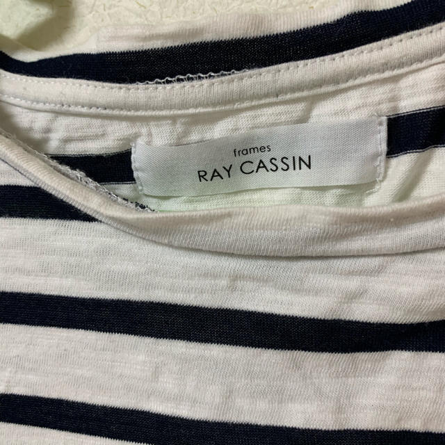 RayCassin(レイカズン)のレイカズン ボーダー Tシャツ レディースのトップス(Tシャツ(半袖/袖なし))の商品写真