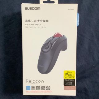 エレコム(ELECOM)のELECOM ハンディトラックボール Relacon M-RT1BRBK(PC周辺機器)