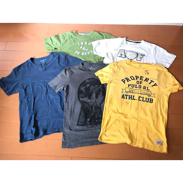 POLO RALPH LAUREN(ポロラルフローレン)のTシャツ5枚セット ★ ラルフローレン メンズのトップス(Tシャツ/カットソー(半袖/袖なし))の商品写真