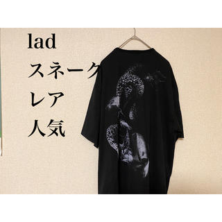 ラッドミュージシャン(LAD MUSICIAN)のlad musician Tシャツ 人気 44サイズ 蛇 スネーク パイソン(Tシャツ/カットソー(半袖/袖なし))