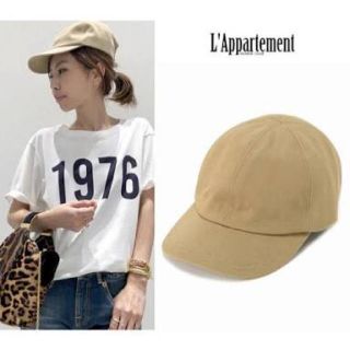 アパルトモンドゥーズィエムクラス(L'Appartement DEUXIEME CLASSE)の新品タグ付き未使用　アパルトモン◇AMERICANA CAP(キャップ)